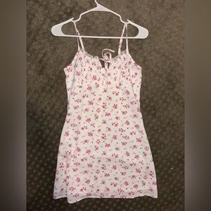 Floral mini dress